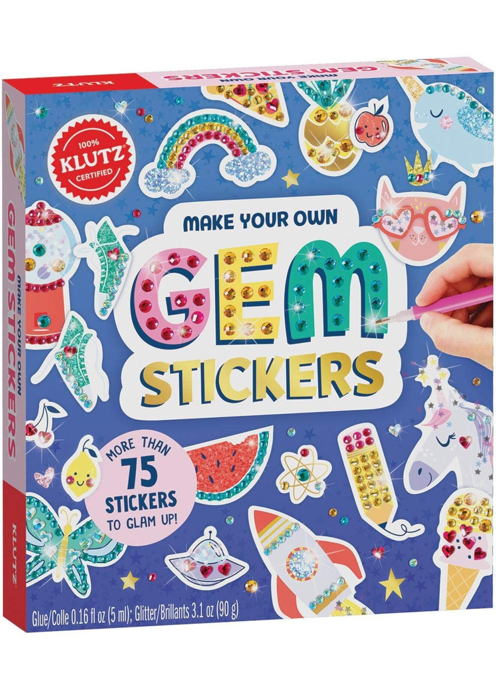 MAKE YOUR OWN GEM STICKERS