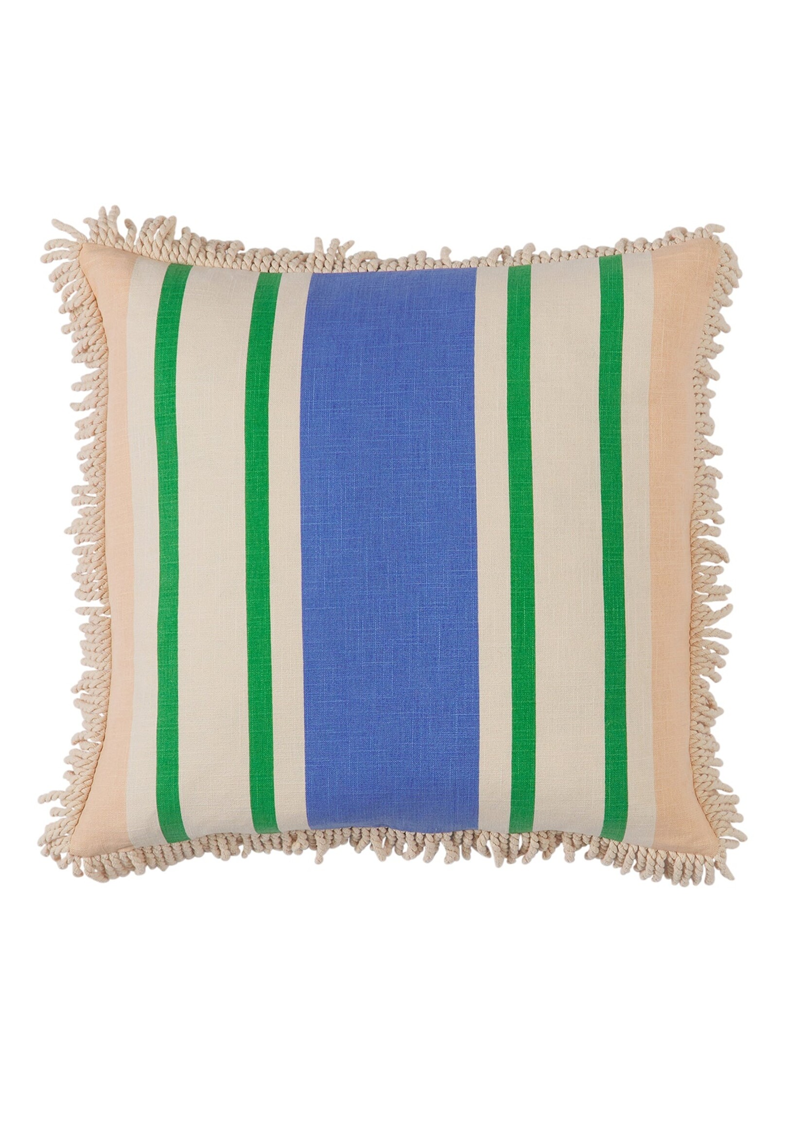 Tishy Fringe Cushion Cantaloupe