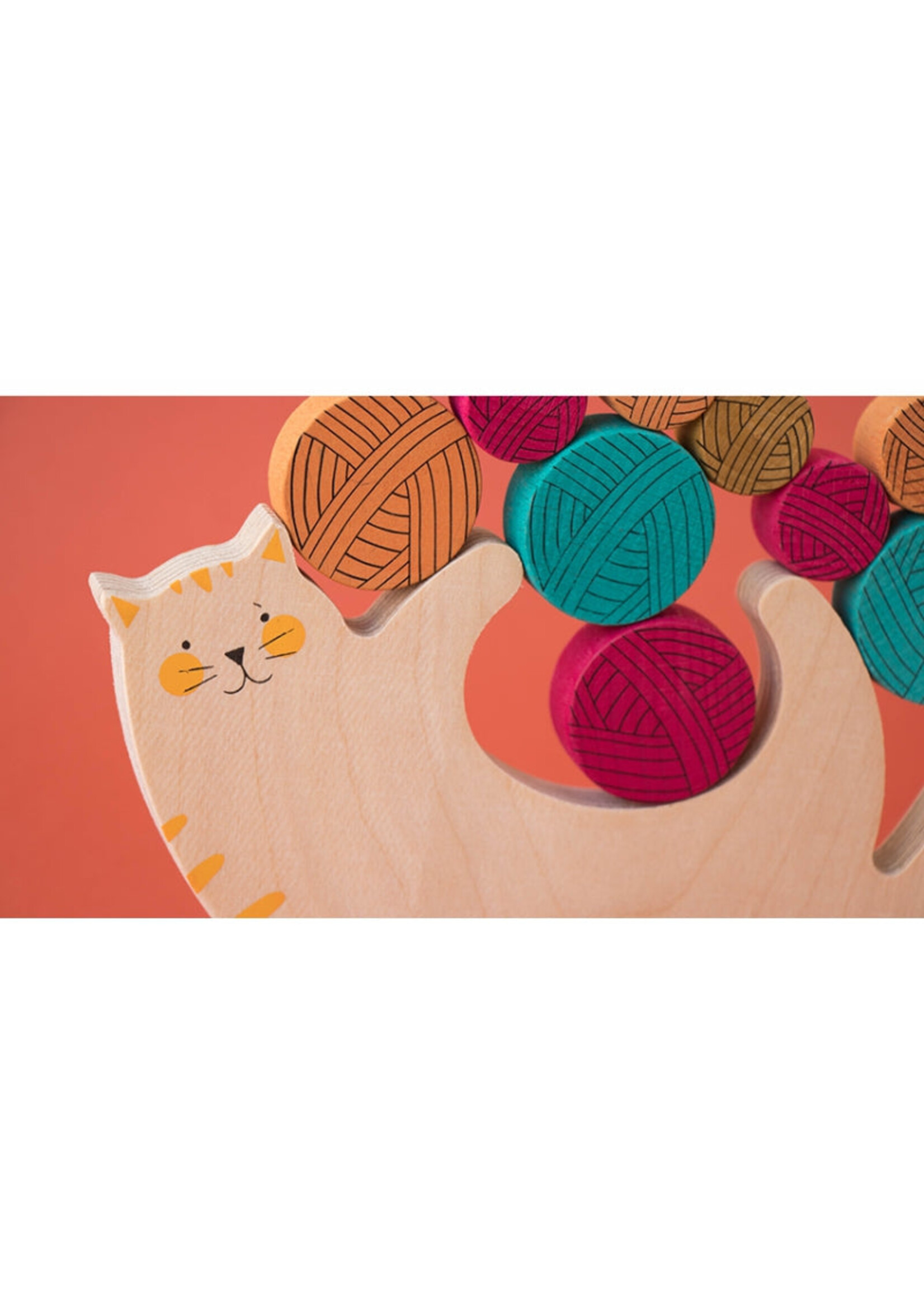 Londji Wooden Toy Meow!