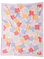 Paper Daisy Cotton Knitted Blanket One Size