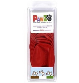 Pawz Pawz Dog Boots, Red, S