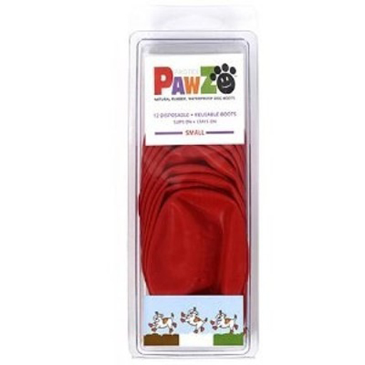 Pawz Pawz Dog Boots, Red, S