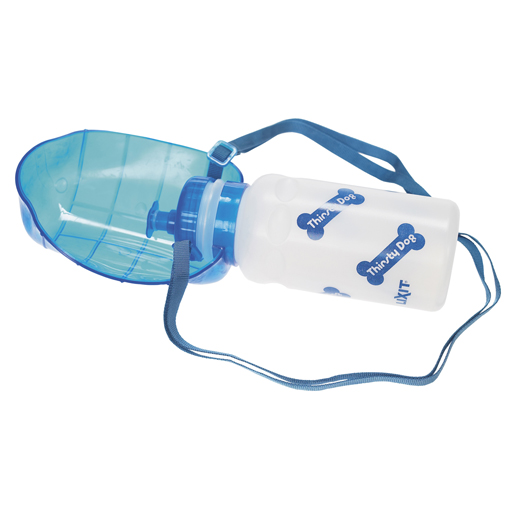 Lixit Lixit Thirsty Dog Portable Water Bottle Bowl 16oz