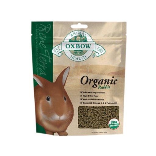 Oxbow Oxbow, Nourriture bio pour lapins, 3 lb