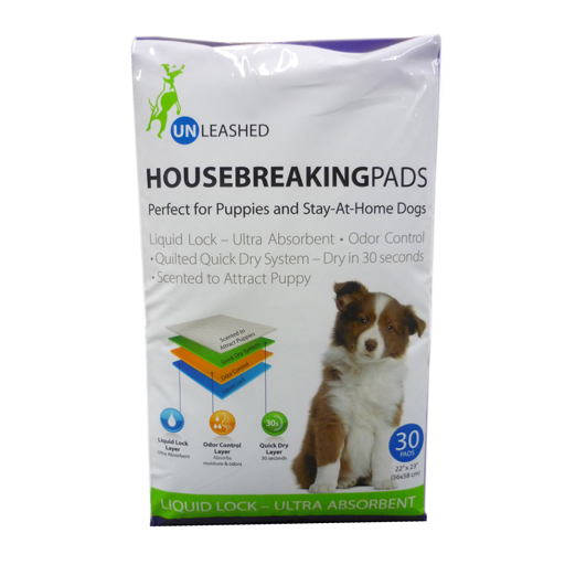 Unleashed Unleashed Housebreaking Pads 30pk