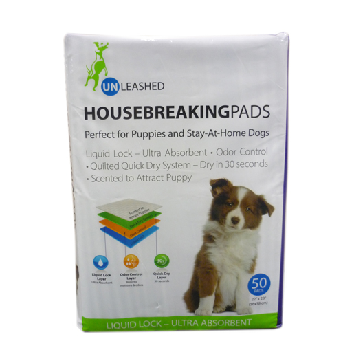 Unleashed Unleashed Housebreaking Pads 50pk