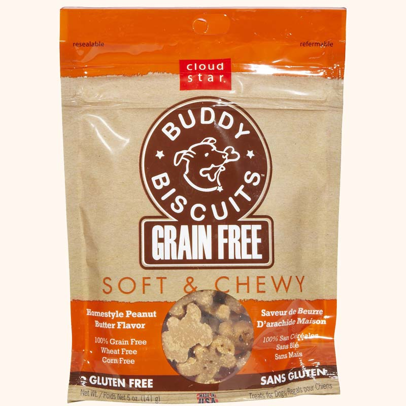 Cloud Star Buddy Biscuits Soft & Chewy Peanut Butter 5oz