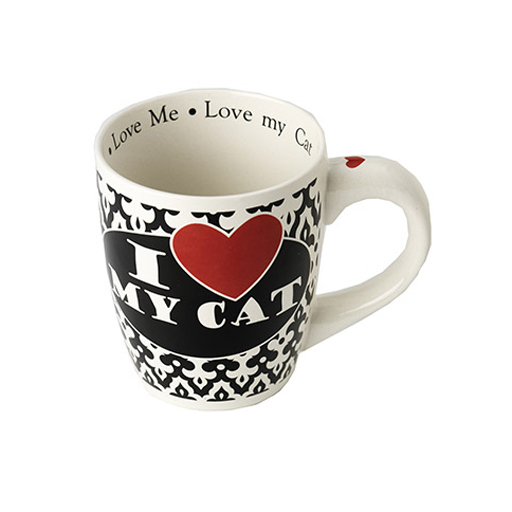 Petrageous Petrageous I Love My Cat Jumbo Mug 28oz