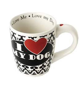 Petrageous Petrageous I Love My Dog Jumbo Mug 28oz