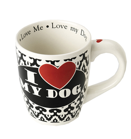 Petrageous PetRageous, Tasse Jumbo I LOVE MY DOG, 28 oz