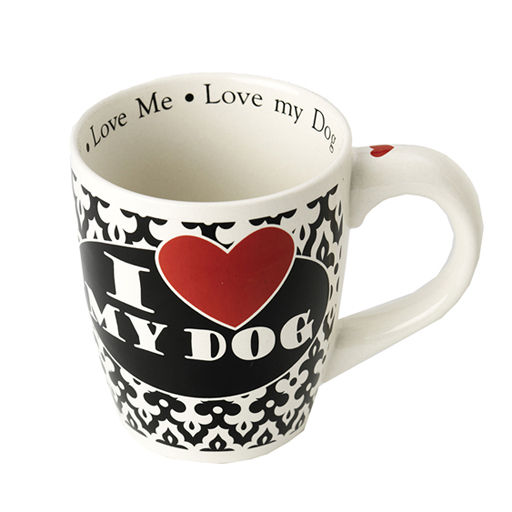 Petrageous Petrageous I Love My Dog Jumbo Mug 28oz