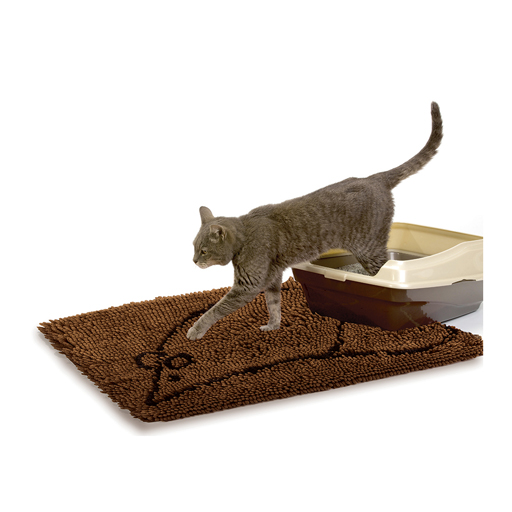 Dog Gone Smart Dog Gone Smart Cat Litter Mat Khaki 26"x35"