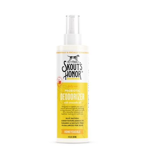 Skout's Honor Skout’s Honor Probiotic Daily Use Deodorizer Honeysuckle 8oz