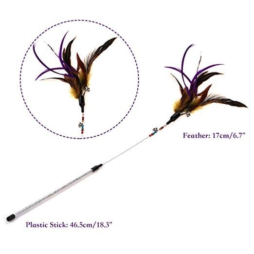 WonPet WonPet Feather Teasers 47cm