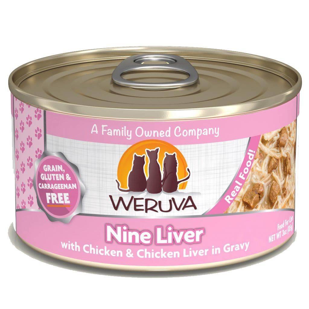 Weruva Weruva, Neuf foies boîtes pour chat, 5, 5 oz
