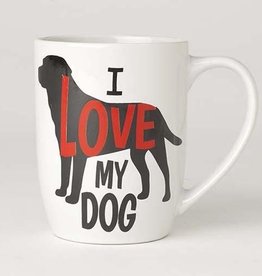 Petrageous PetRageous, Grande tasse I LOVE MY DOG, 24 oz