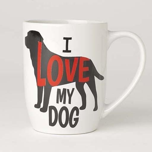 Petrageous Petrageous I Love My Dog Mug 24oz