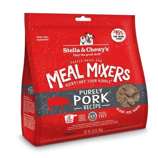 Stella & Chewy's Stella & Chewy's Freeze Dried Meal Mixers Purely Pork 18oz