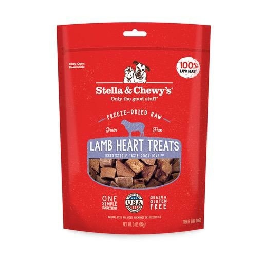 Stella & Chewy's Stella & Chewy’s Single Ingredient Lamb Heart Treats 3oz
