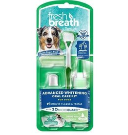 Tropiclean Tropiclean Fresh Breath Advanced Whitening Oral Care Kit Small Dogs 2oz