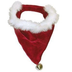 Kyjen Outward Hound, Bandana de Père Noël avec clochette, moyen