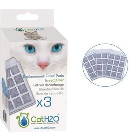 Cat H20 Cat H2O Replacement Filter Pads 3pk