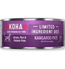 Koha Koha Cat Can 90% Kangaroo Pate 5.5oz