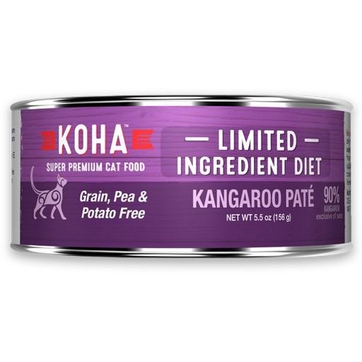 Koha Koha Cat Can 90% Kangaroo Pate 5.5oz
