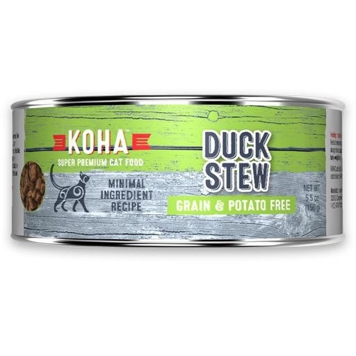 Koha Koha Cat Can Duck Stew 5.5oz