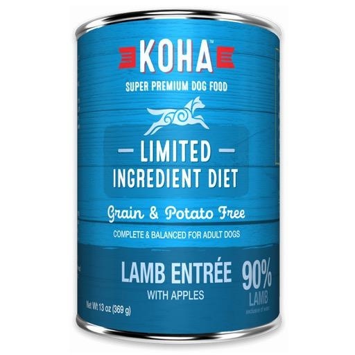 Koha Koha Dog Can 90% Lamb Pate 13oz