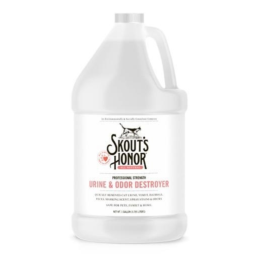 Skout's Honor Skout's Honor, Éliminateur d’Urine de Chat et Désodorisant, 128 oz