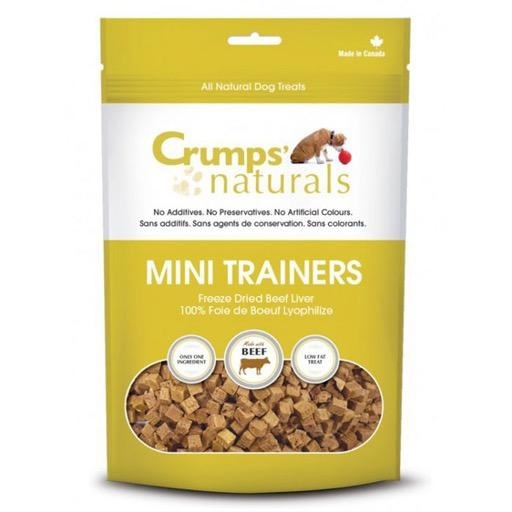 Crumps' Naturals Crumps Naturals Mini Trainers Freeze Dried Beef Liver 126g