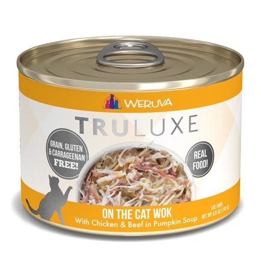 Weruva Truluxe, On the Cat Wok Cat Can boîte pour chat, 6 oz