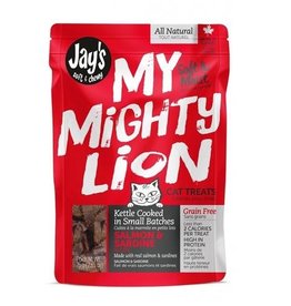 Waggers Jay’s My Mighty Lion Salmon Cat Treats 75g