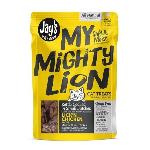 Waggers Jay’s My Mighty Lion Chicken Cat Treats 75g
