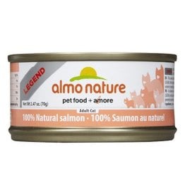 Almo Almo Nature Chat HQS 100% Saumon en Bouillon 70g
