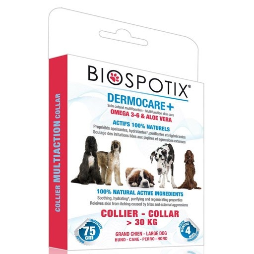 Biospotix Biospotix Dermocare Collar Large for Dogs