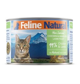 K9 Natural Feline Natural Cat Can Chicken & Lamb Feast 6oz