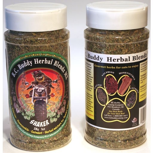 Kooky Kat Catnip Company BC Buddy Herbal Blendz Mix Shaker 28gm