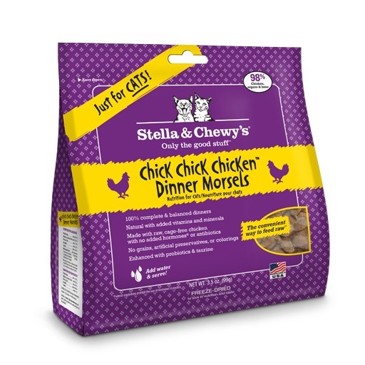 Stella & Chewy's Stella & Chewy’s Freeze Dried Cat Chick, Chick, Chicken Dinner 3.5oz