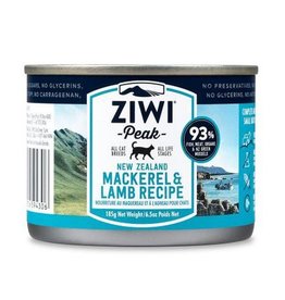 ZiwiPeak ZiwiPeak Daily Cuisine Chat Conserve Maquereau et Agneau 185g