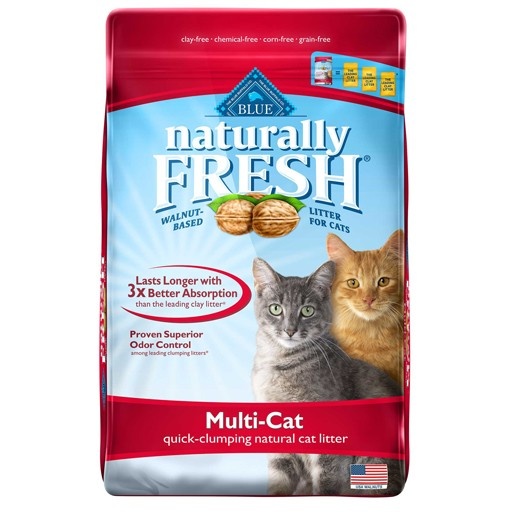 Blue Naturally Naturally Fresh Multi-Cat Clumping Cat Litter 6.35kg