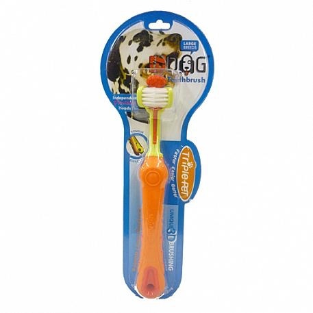 Enviro Fresh Triple Pet Toothbrush Large