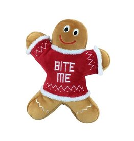 Huxley & Kent Huxley & Kent Plush ‘Bite Me’ Gingerbread Man Small