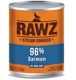 Rawz Rawz Dog Can 96% Salmon 12oz