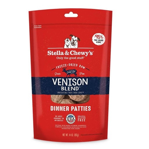 Stella & Chewy's Stella & Chewy's Exotic Freeze Dried Simply Venison Dinner 14oz