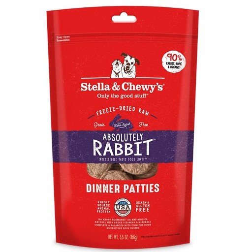 Stella & Chewy's Stella & Chewy's Exotic Freeze Dried Absolutely Rabbit Dinner 14oz