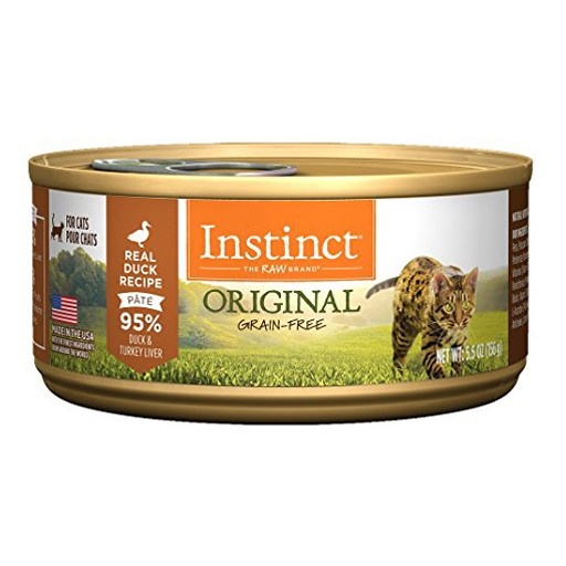 Instinct Nature's Variety Nourriture en boîte pour chat Instinct, canard, 5,5 oz