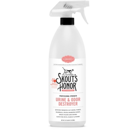 Skout's Honor Skout's Honor, Éliminateur d’urine de chat et désodorisant, 35 oz