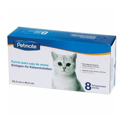 Petmate Petmate Litter Pan Liners  8ct Jumbo Clear